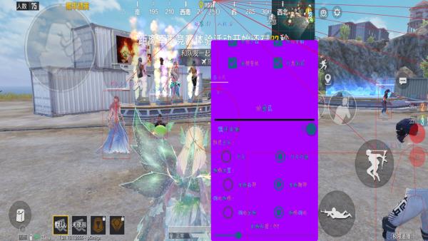 和平精英辅助【骑士直装】【雷神直装】范围打击 雷达预警 皮肤美化  掩体变色 漏打追踪 范围追踪